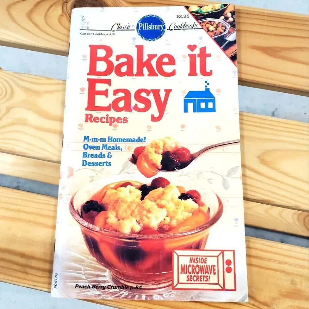 Pillsbury Bake it Easy Recipes Vintage Classic Cook Book Booklet #81